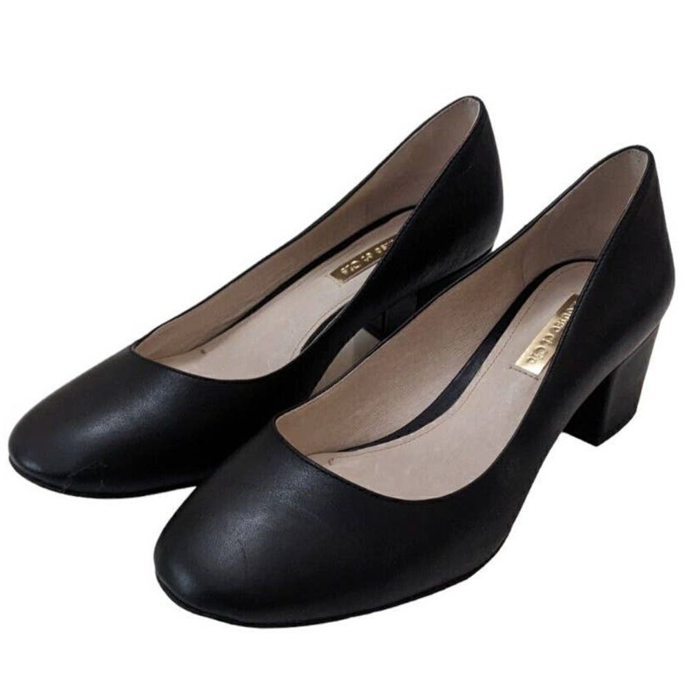 Louis Et Cie Knox Block Heel Pump Black 6M/36
